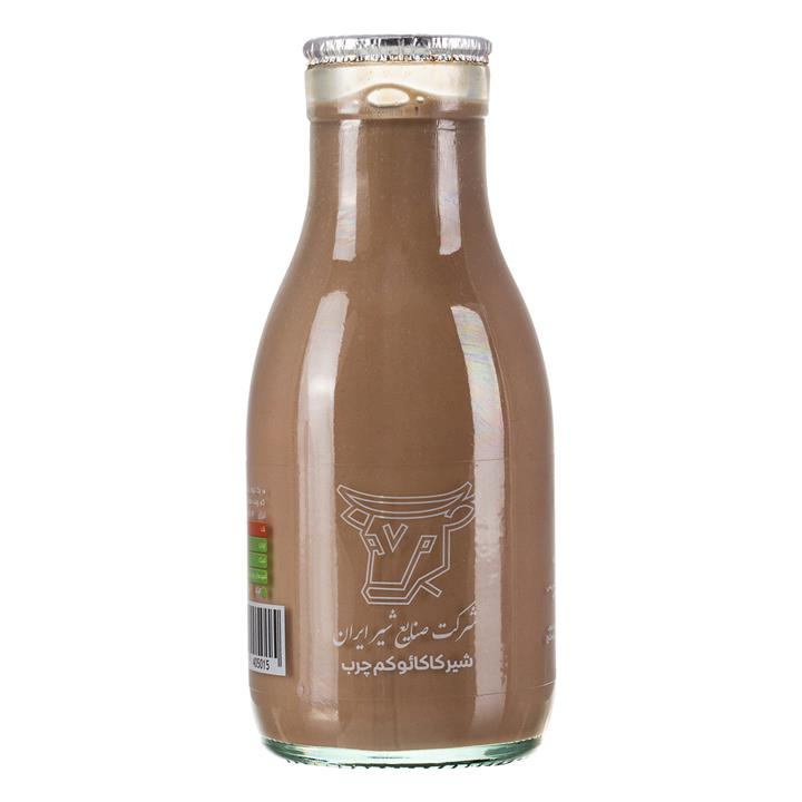 شیر کاکائو شیشه 250گ پگاه